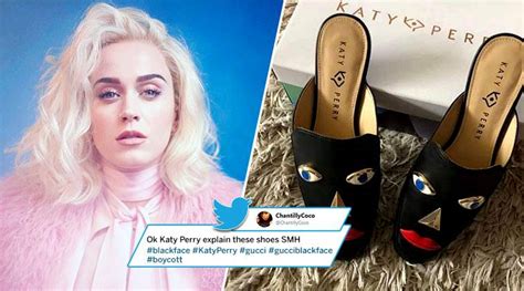 katy perry black face gucci shoe|Katy Perry’s Shoe Designs Yanked After Blackface Accusations.